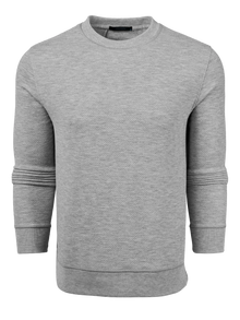  Greyson Troy Crewneck in Smoke Heather