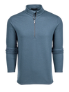 Greyson Troy Quarter Zip in Vintage Indigo