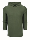 Greyson's Traverse Waffle Hoodie in Camp