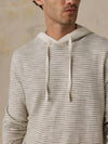 Faherty Brand Sunwashed Slub Hoodie Cedar Falls Stripe