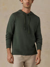 Faherty Brand Sunwashed Slub Hoodie Forest Grove
