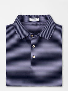  Peter Millar Grace Performance Mesh Polo in Navy