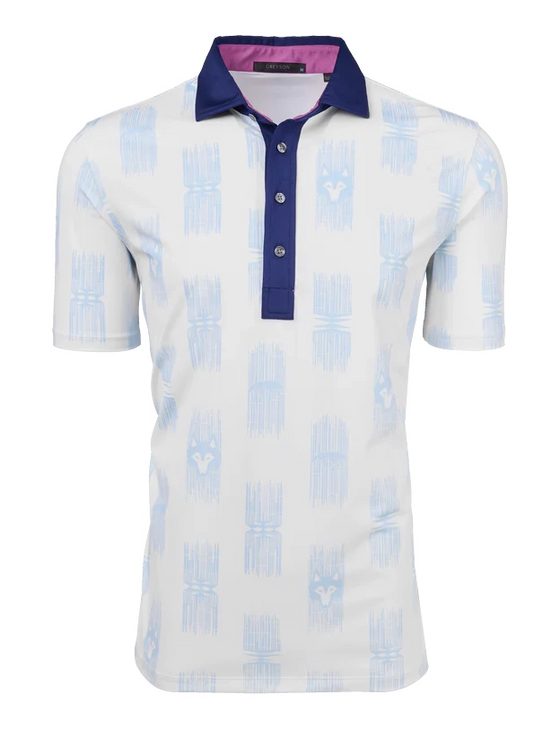 Greyson Western Spirits Polo in Arctic