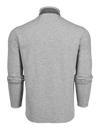 Greyson Troy Quarter Zip in Smoke Heather