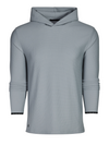Greyson Traverse Waffle Hoodie in Pacific Fog