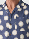 Faherty Brand Short-Sleeve Breeze Camp Shirt Bright Night Fireworks