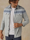 Faherty Brand Legend Sweater Shirt River Stone Ombre
