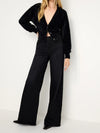 Good Waist Palazzo in Black001 Good American