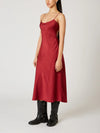 Rumble Dress in Garnet