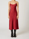 Rumble Dress in Garnet