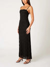 Nia Vetiver Dress in Black