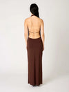 Nia Xenia Dress in Chocolate