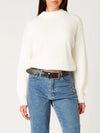 Nia the Brand Ralph Sweater in White