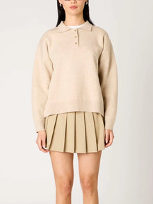  Nia Marlowe Sweater in Oat