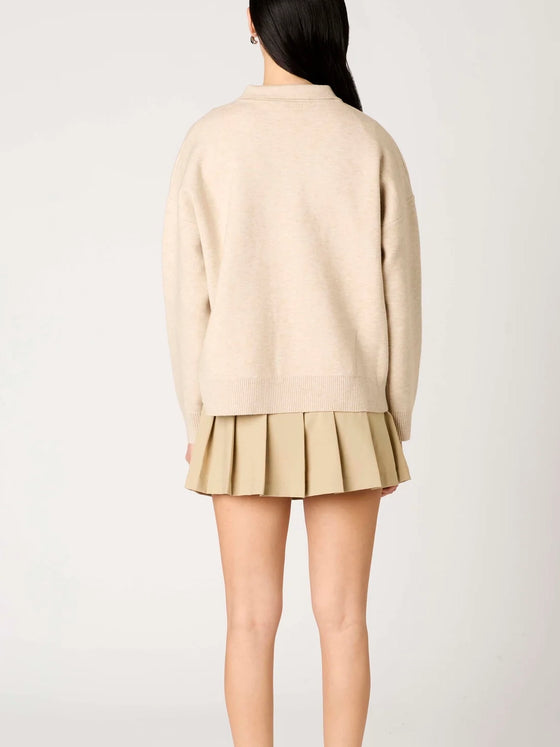 Nia Marlowe Sweater in Oat