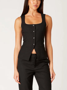  Nia the Brand Gisele Vest in Black