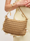 Urban Expressions Steph Seasonal Seashell Straw Bag in Natural