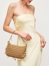 Urban Expressions Steph Seasonal Seashell Straw Bag in Natural