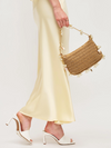 Urban Expressions Steph Seasonal Seashell Straw Bag in Natural
