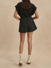 Varley Nila Mid Rise Short in Black