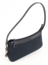 Gucci GG Canvas Hand Bag Accessory Pouch Black 154432 purse