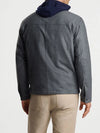 Norfolk Wool Bomber in Charcoal Peter Millar