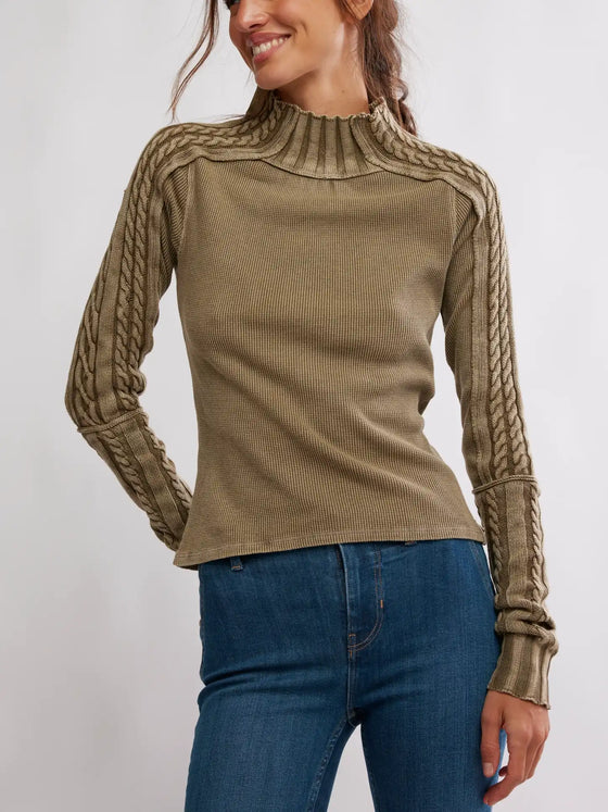 WTF Breezy Swit in Fossil Dune