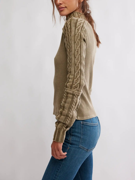 WTF Breezy Swit in Fossil Dune