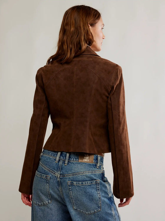 River Vegan Jacket in Double Espresso