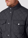 Mizzen + Main's Brentwood Quilted Jacket in Black