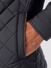 Mizzen + Main's Brentwood Quilted Jacket in Black