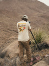 Howler Bros Pocket T-Shirt: Osprey Prey in Sand Heather