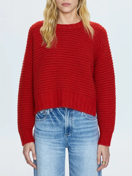 Pistola Adina Everyday Sweater in Rouge