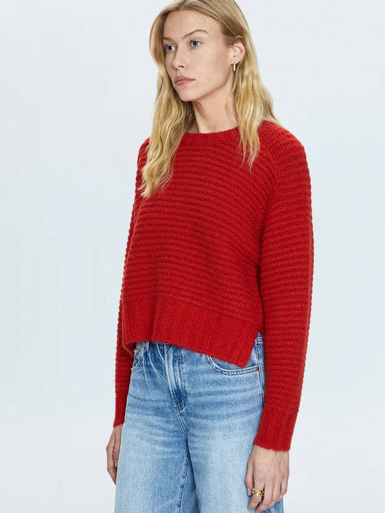 Pistola Adina Everyday Sweater in Rouge