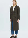 Pistola Denim Prescott Coat in Caper green brown