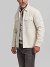 Rye 51's The Wren-Stretch Shirt Jacket in Light Taupe
