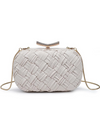 Urban Expressions Rya Evening Bag in Ivory