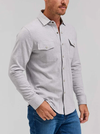 Rye 51's The Waylan - Merino Sweater Knit in Light Grey