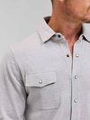 Rye 51's The Waylan - Merino Sweater Knit in Light Grey