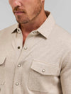 Rye 51 The Waylan -Merino Sweater Knit in Taupe