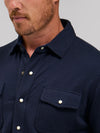 Rye 51 The Waylan -Merino Sweater Knit in Navy