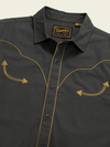 Howler Bro's Broncbuster Snapshirt in Antique Black