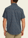 Howler Bro's Open Country Tech Shirt - Rancher Floral in Dark Slate