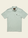 Howler Bro's Ranchero Polo in Seafoam