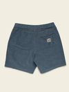 Pressure Drop Shorts: Grid in Blue Mirage