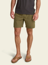 Salado Shorts - Seersucker in Capers