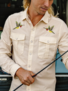 Howler Bros Gaucho Snapshirt in Nectar Seekers