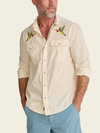 Howler Bros Gaucho Snapshirt in Nectar Seekers