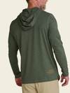 Howler Bro's HB Tech Hoodie in Fatigue 
