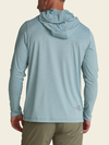 Howler Bro's HB Tech Hoodie in Pool Blue